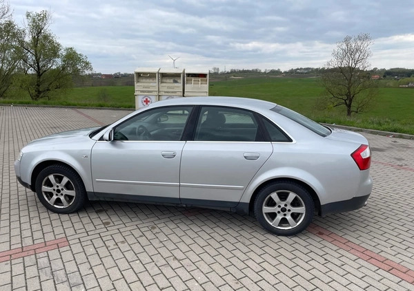 Audi A4 cena 11500 przebieg: 355000, rok produkcji 2002 z Olecko małe 37